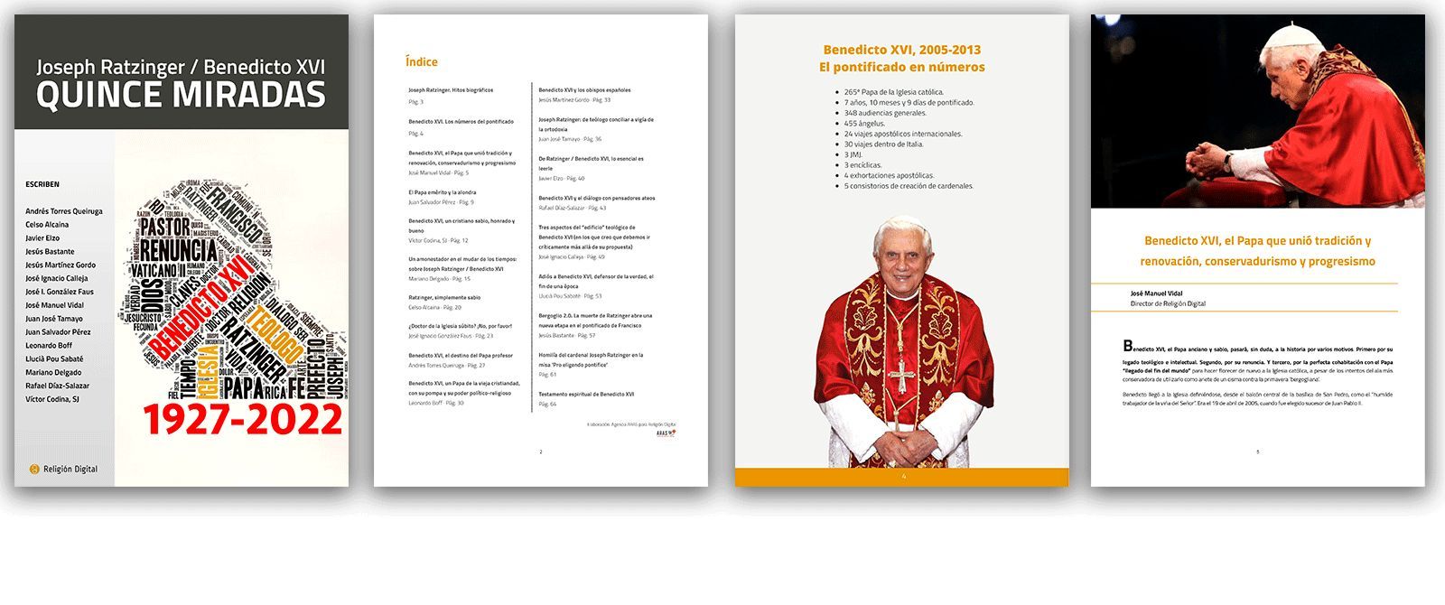 Algunas páginas del interior de esta publicación