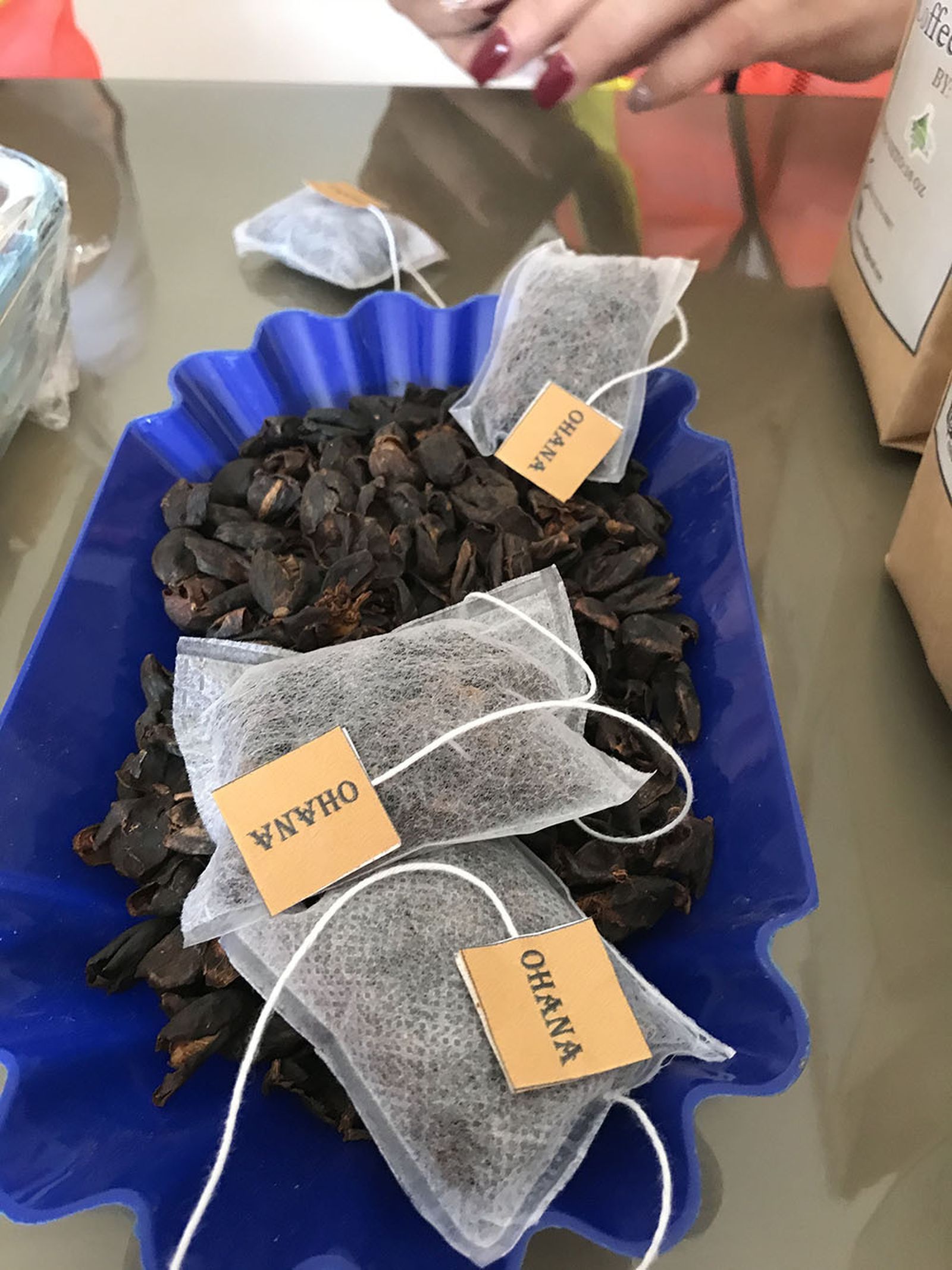 Muestra del producto ya elaborado