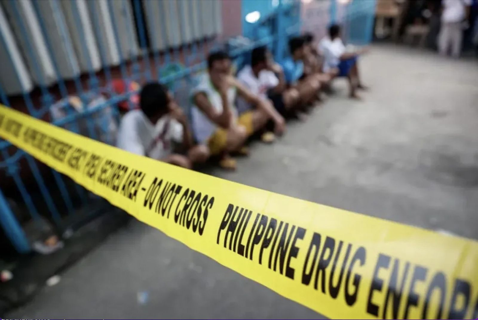 Redada antidroga en la época de Duterte en Filipinas