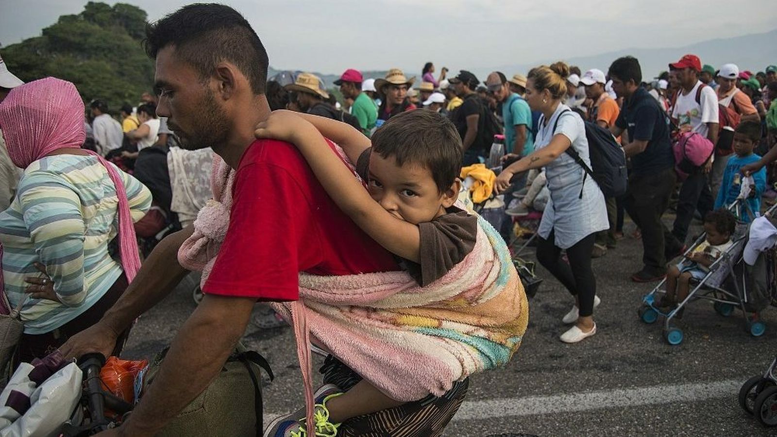 Inmigrantes hondureños