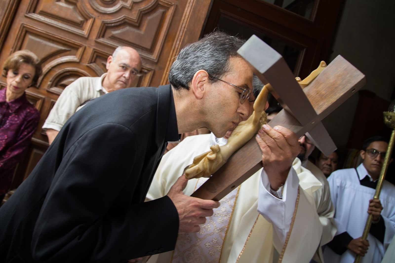 El vicario. Encomendándose a Dios.
