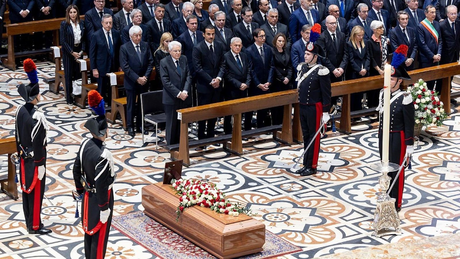 Funeral por Berlusconi en el Duomo de Milán