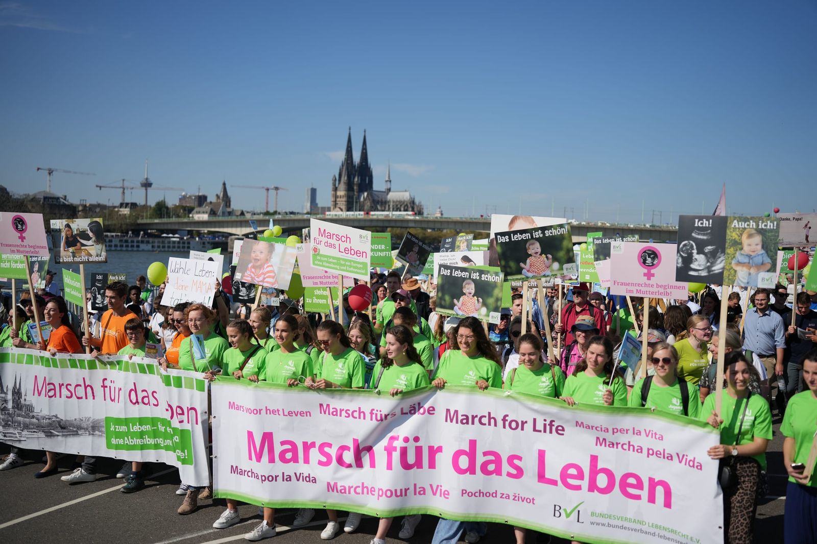 Marcha por la Vida 2024 en Colonia