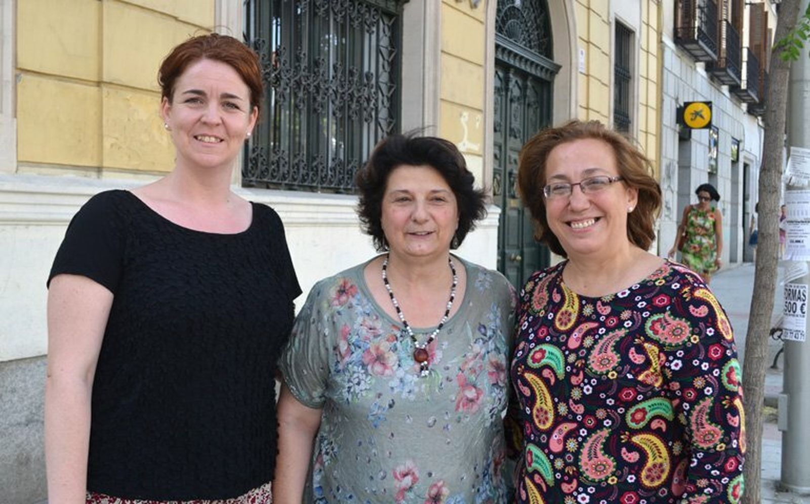 Inés Abril, Pepa Torres y Julia Almansa