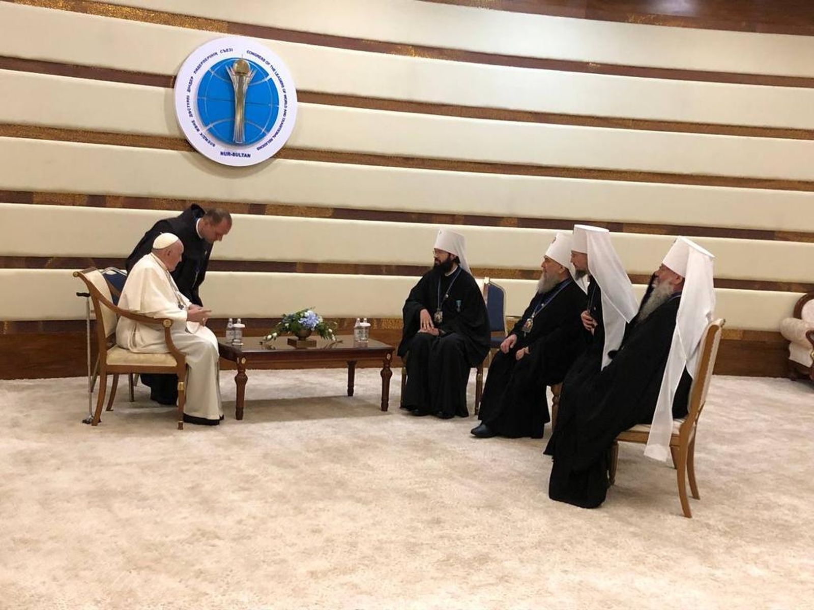 Francisco, con la delegación del Patriarcado de Moscú