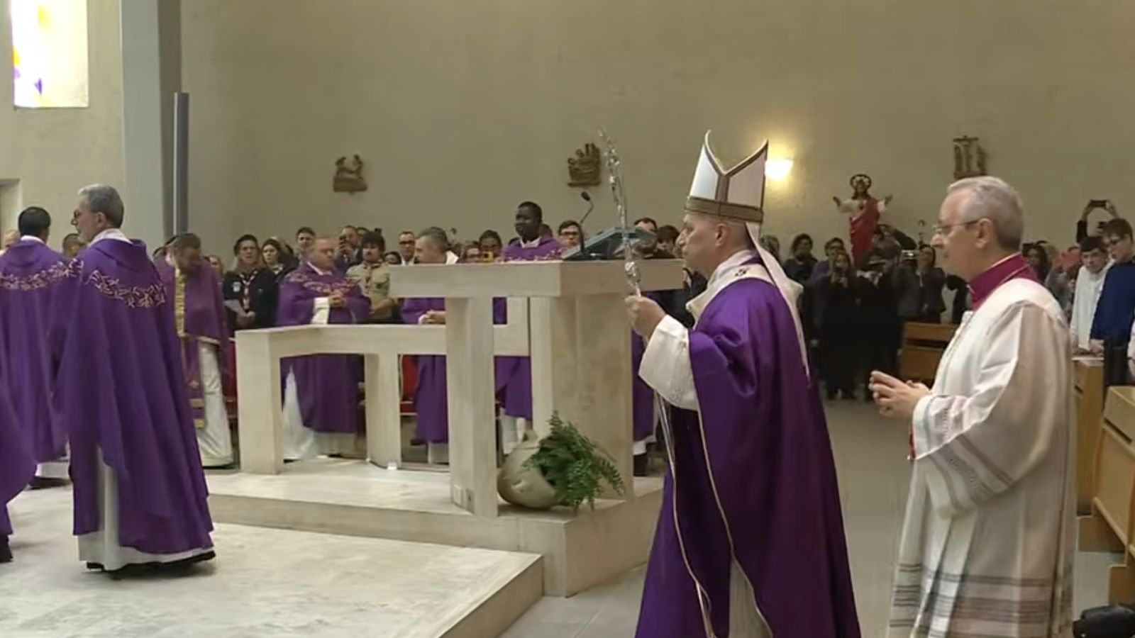 El Papa en la parroquia de la presentación