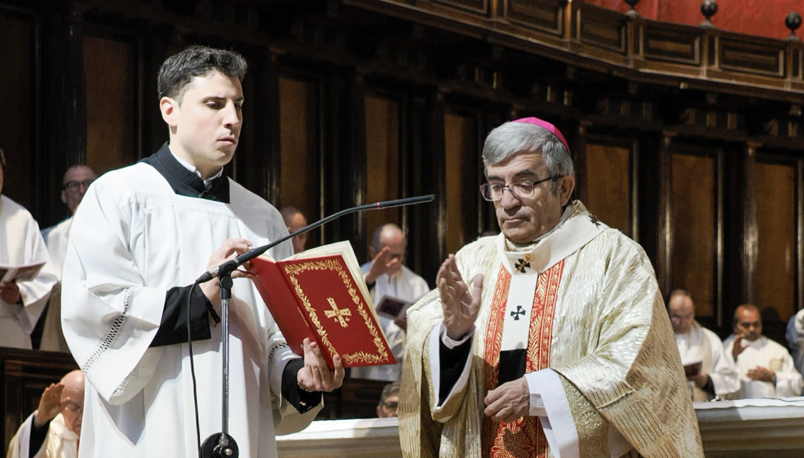 Argüello, en la Misa Crismal