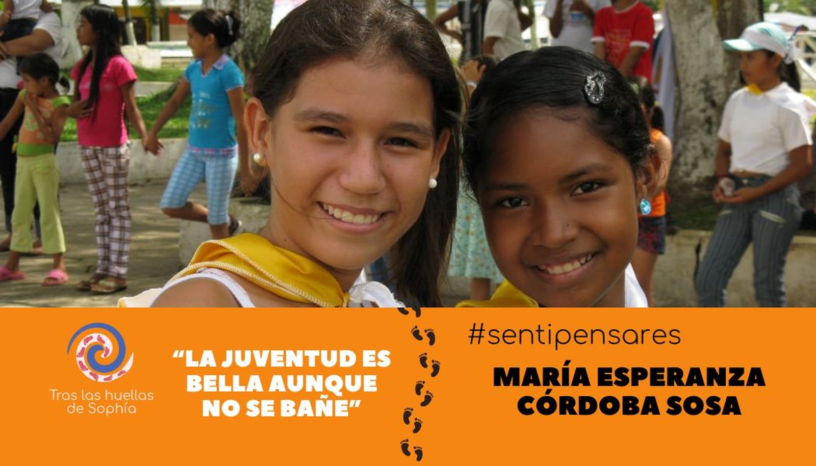 "La juventud es bella aunque no se bañe"