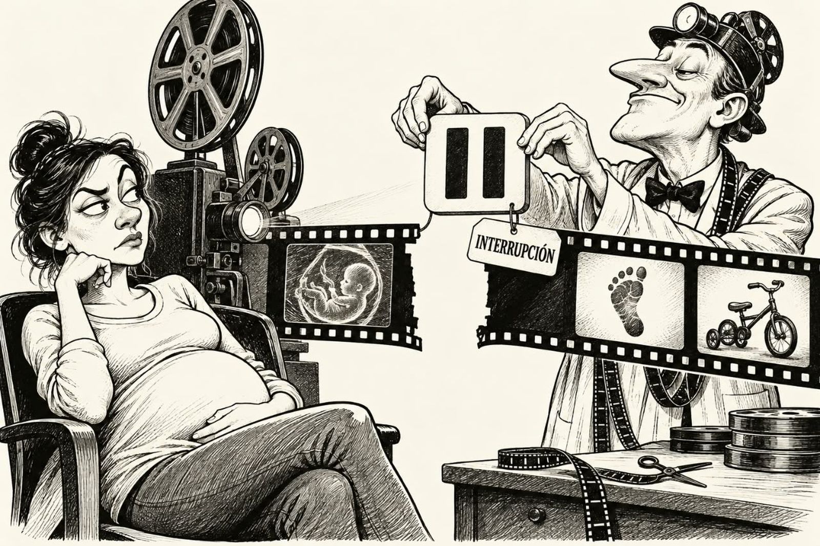 la falsa pausa
