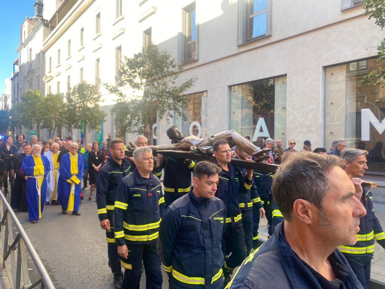 Una imagen del cortejo