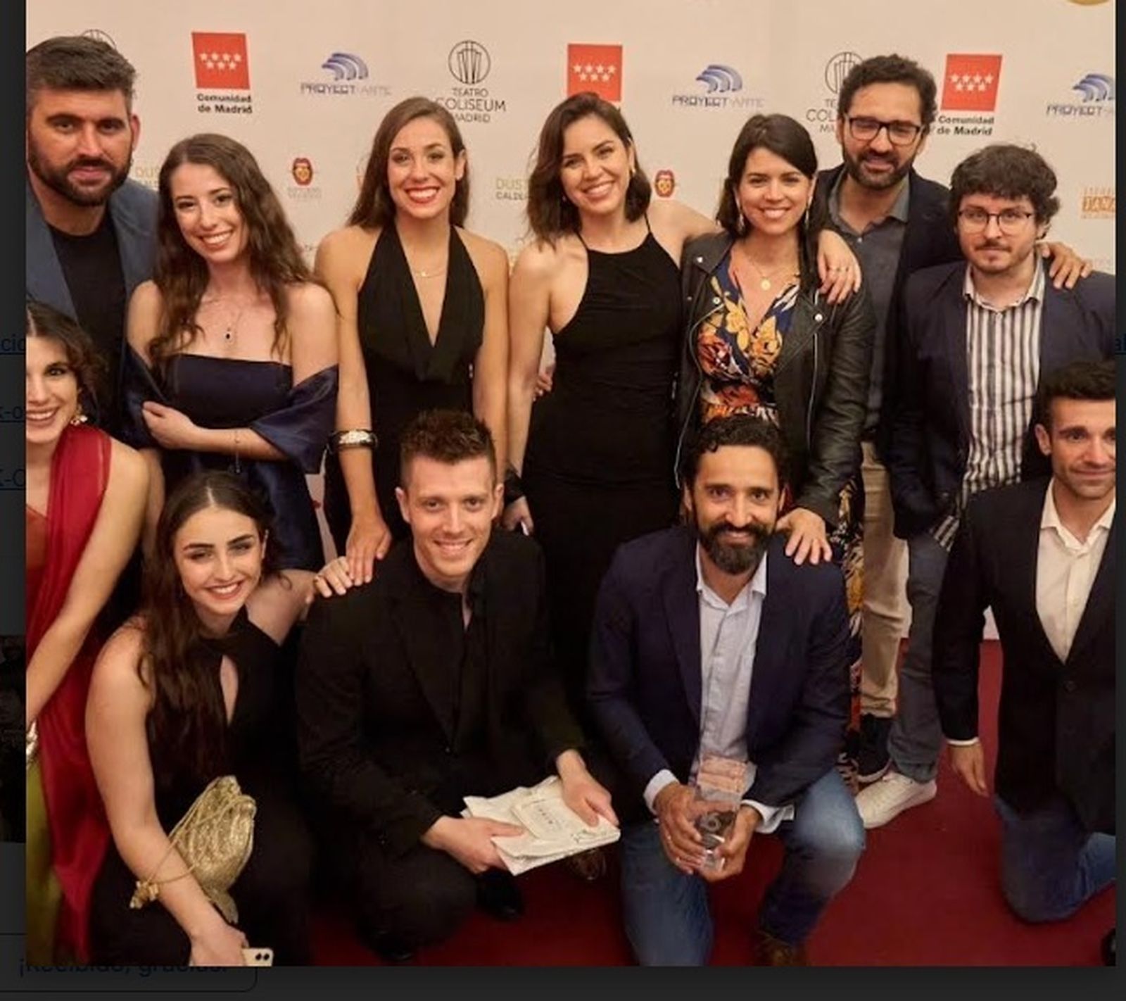 El Musical “La Noche del 24” recibió su merecido premio al mejor Teatro musical familiar