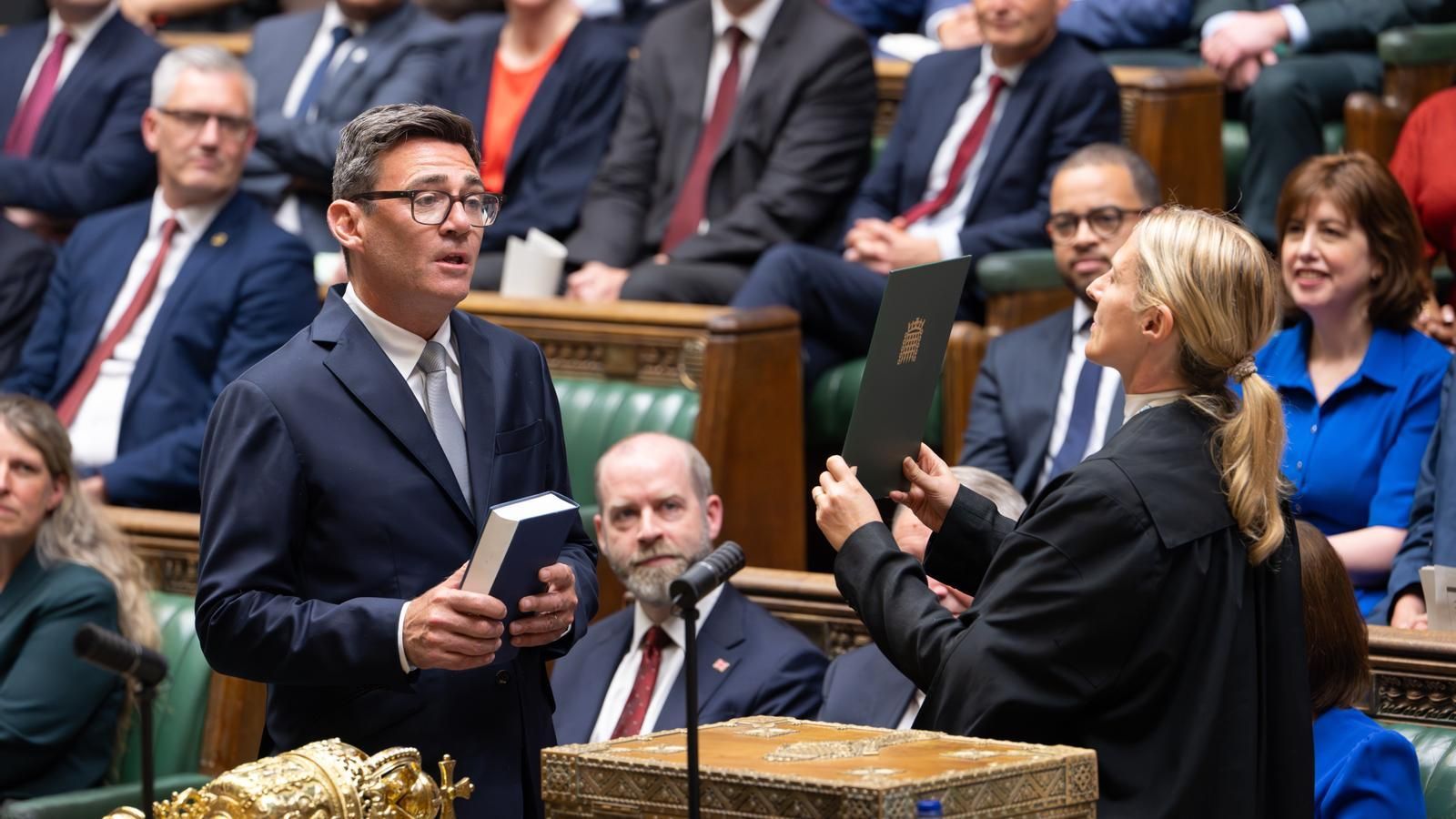 Andy Burnham, primer ministro británico