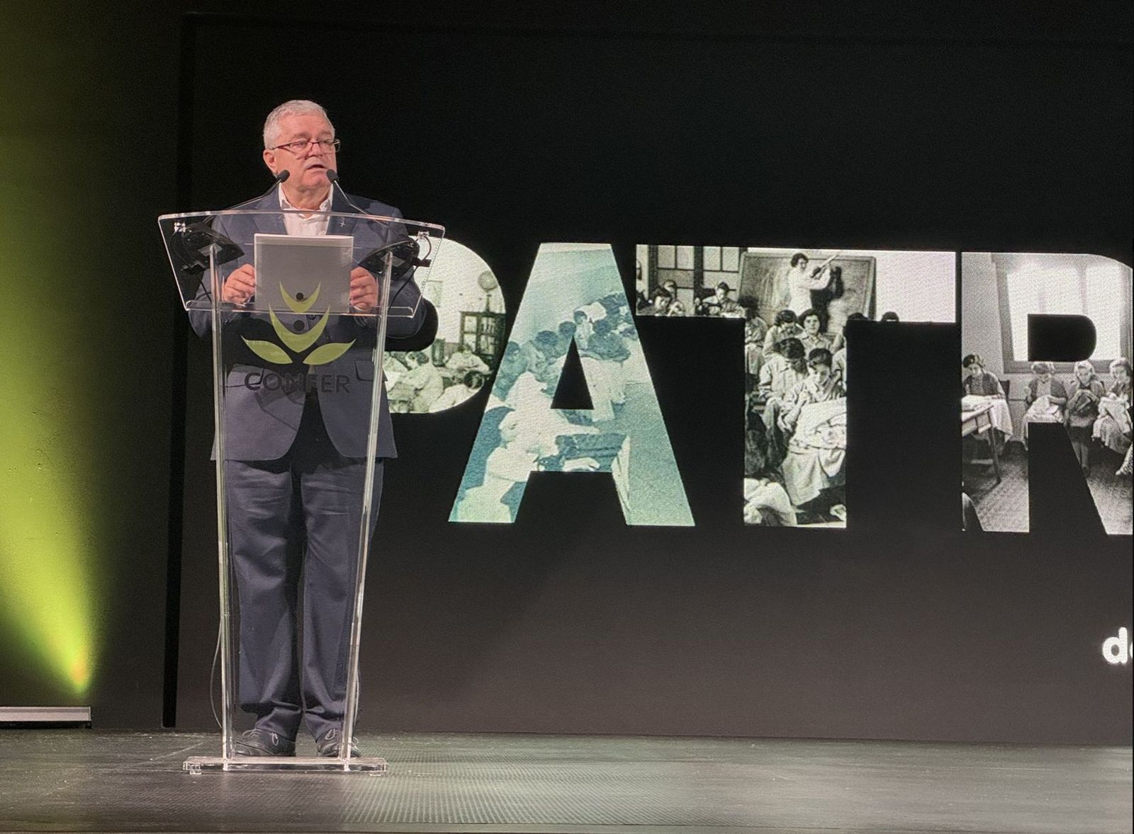 Jesús Díaz Sariego, durante su intervención
