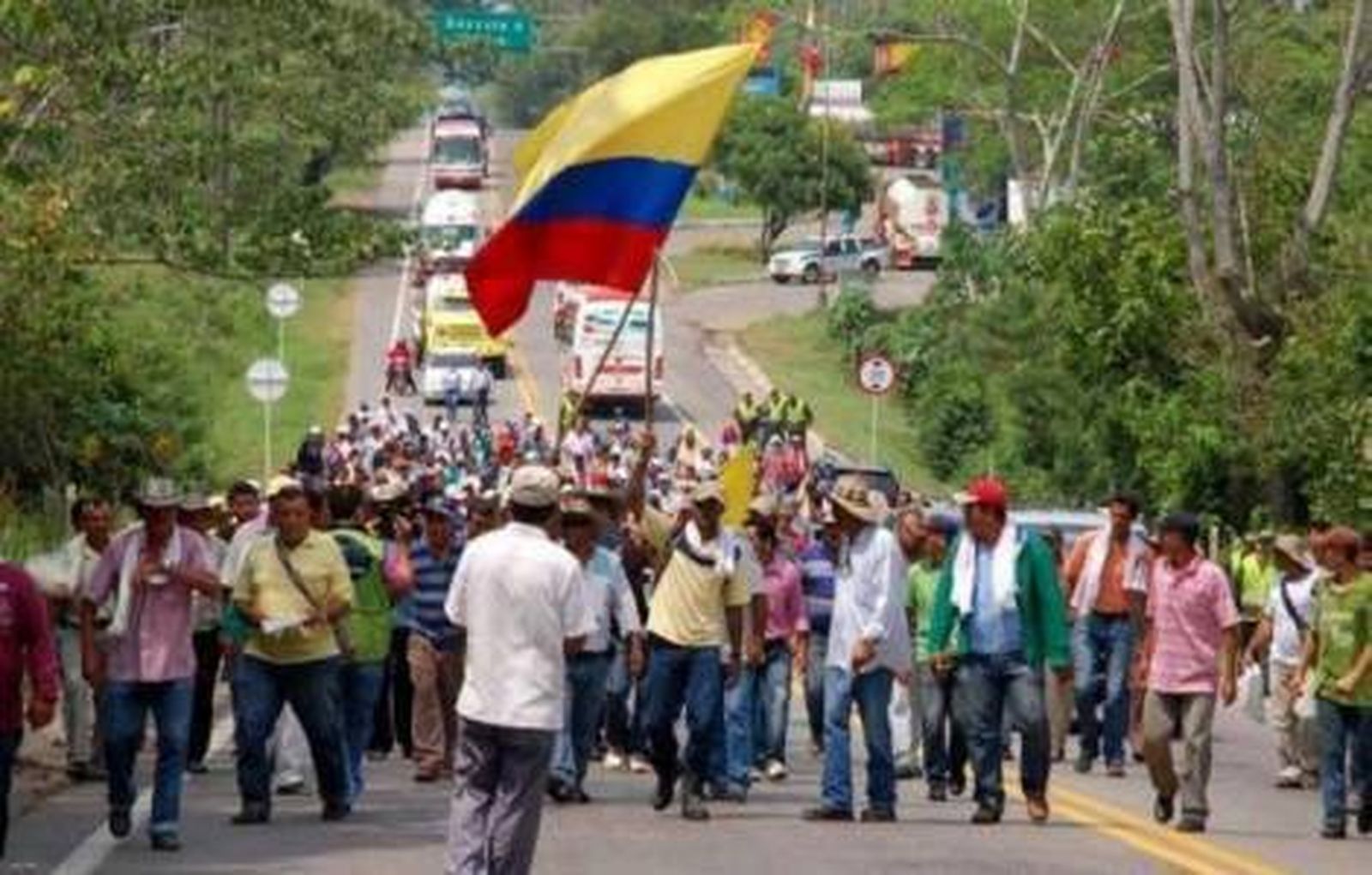 Marcha en Colombia