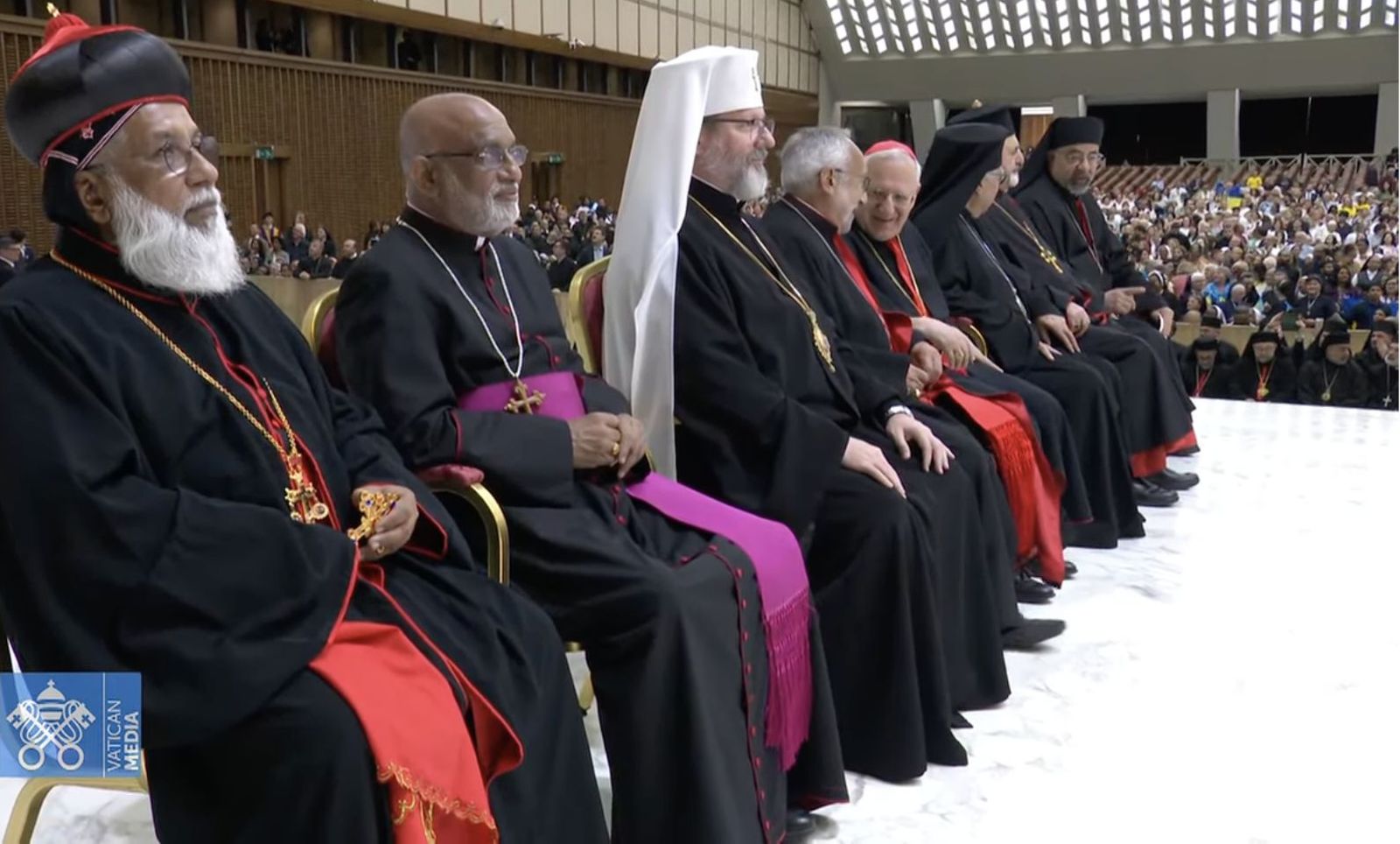 Patriarcas de las Iglesias Orientales en la audiencia con León XIV