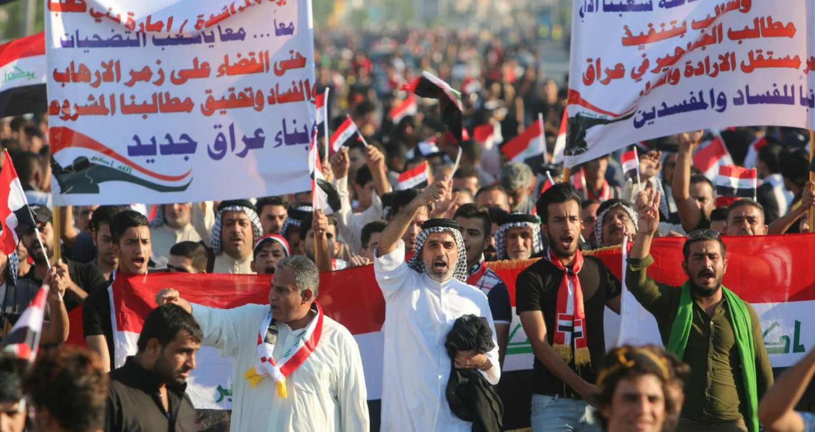 Manifestaciones en Irak