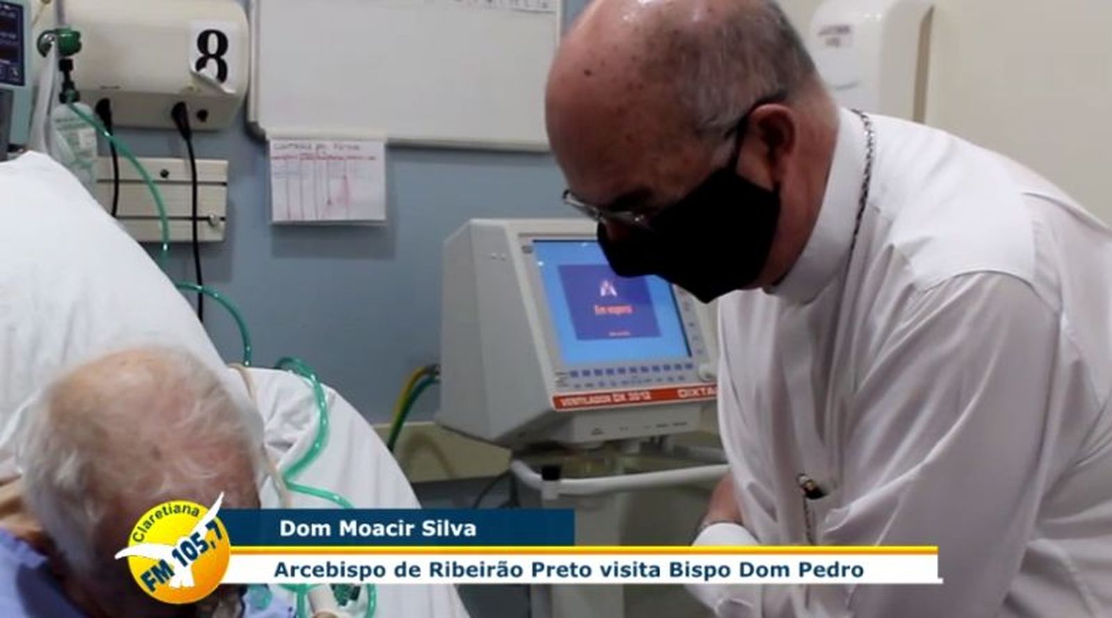 Monseñor Moacir Silva visita a Pedro Casaldáliga