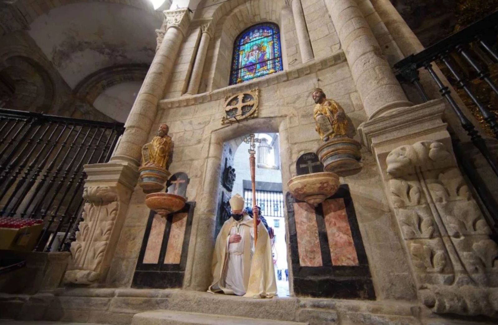 Apertura de la puerta