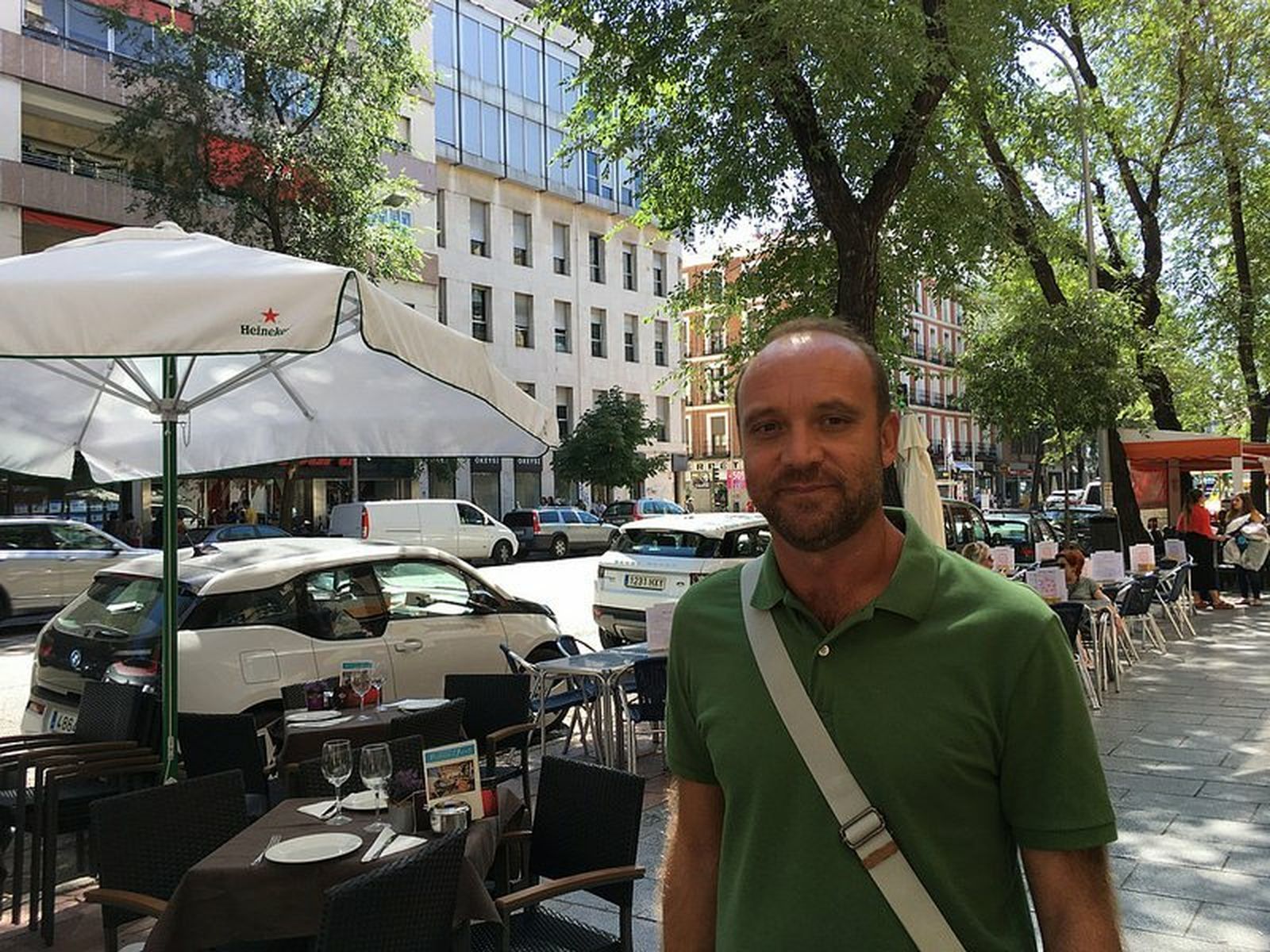 César Caro, en Madrid