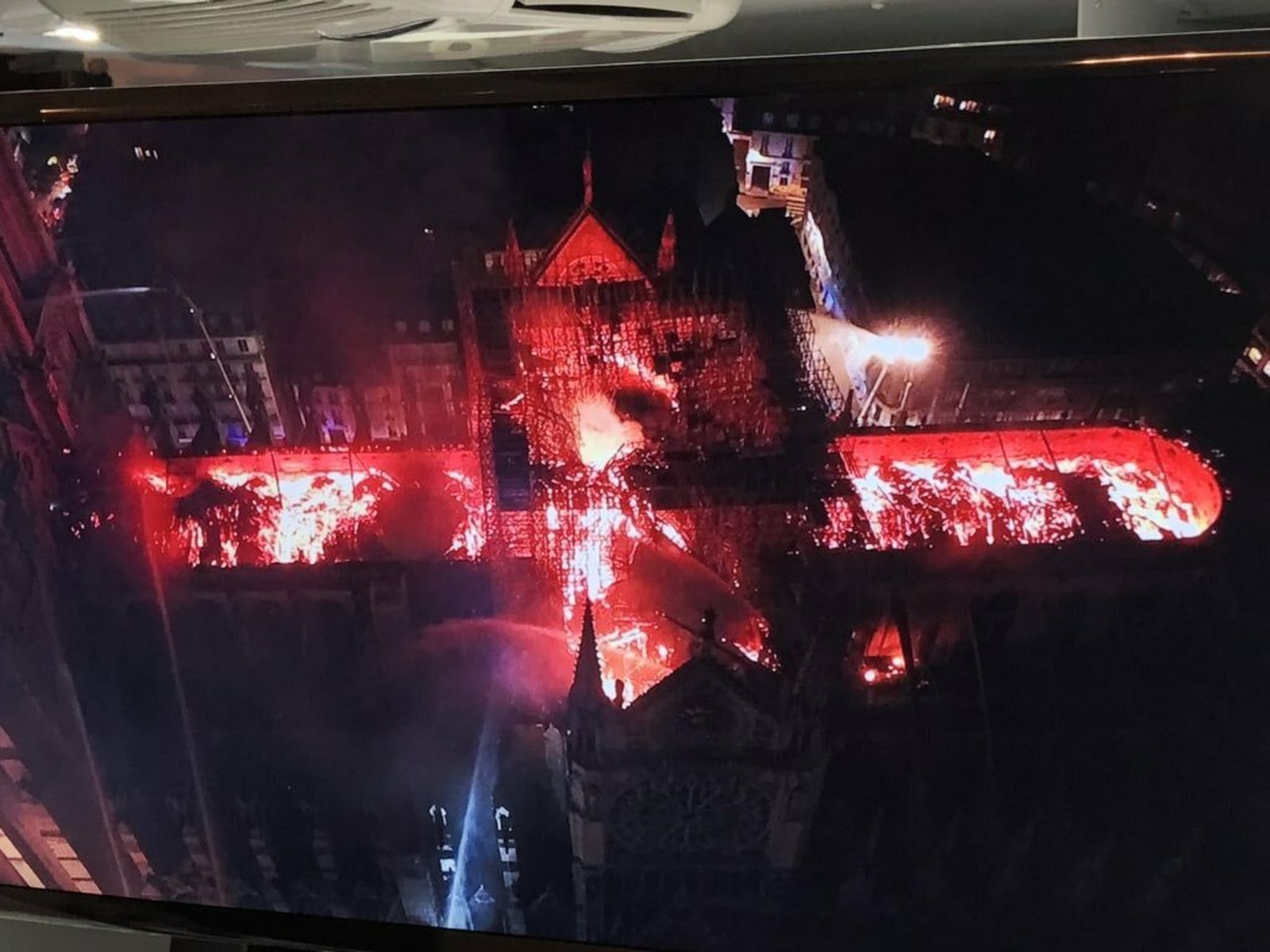 Trágico fuego en Notre Dame