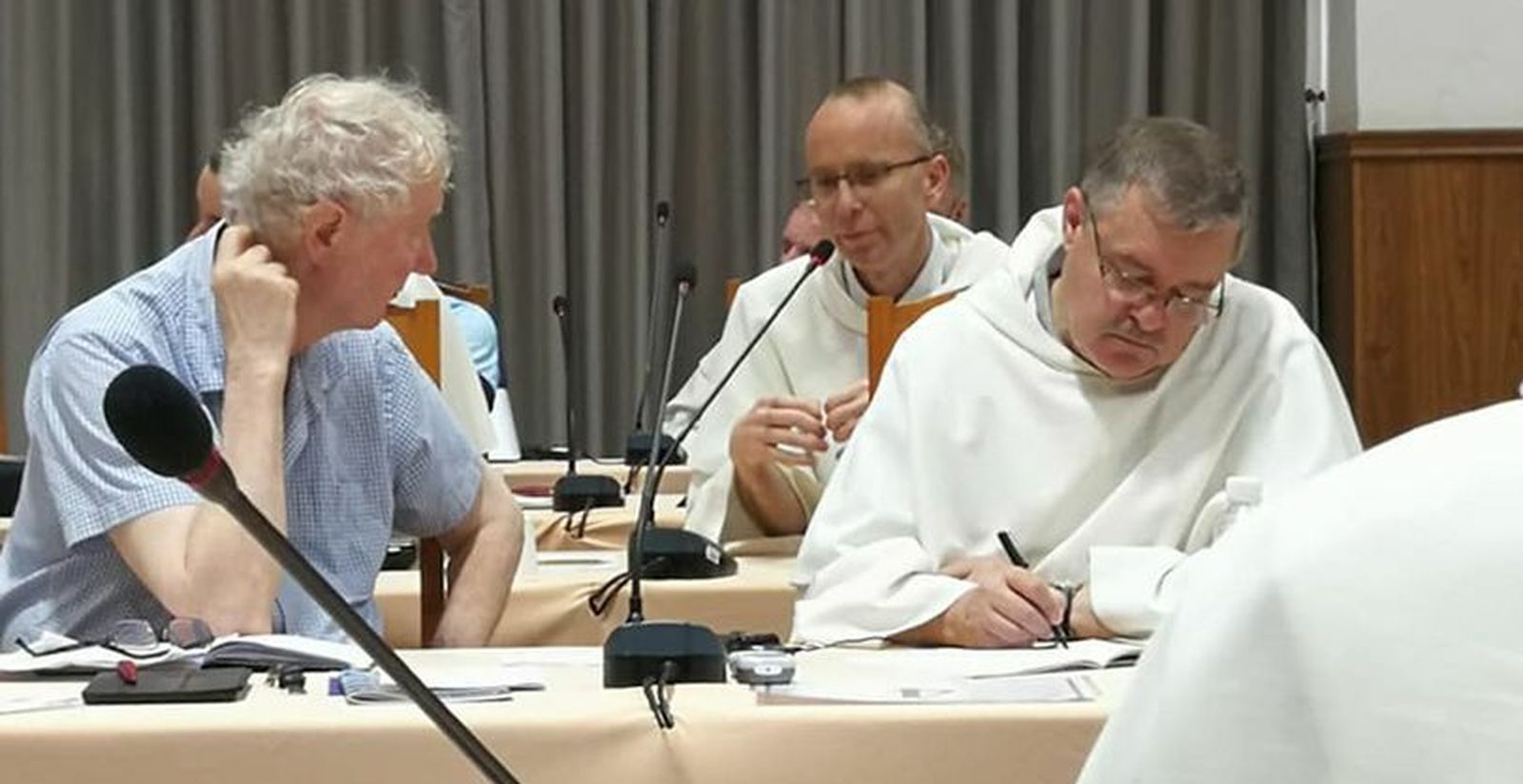 Dominicos durante su Capítulo General de 2019