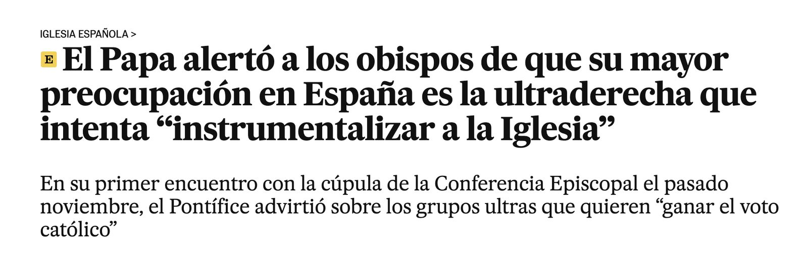 Información de El Pais