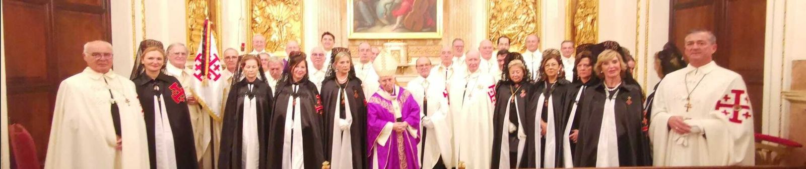 La Orden del Santo Sepulcro de Jerusalén con el cardenal Cañizares