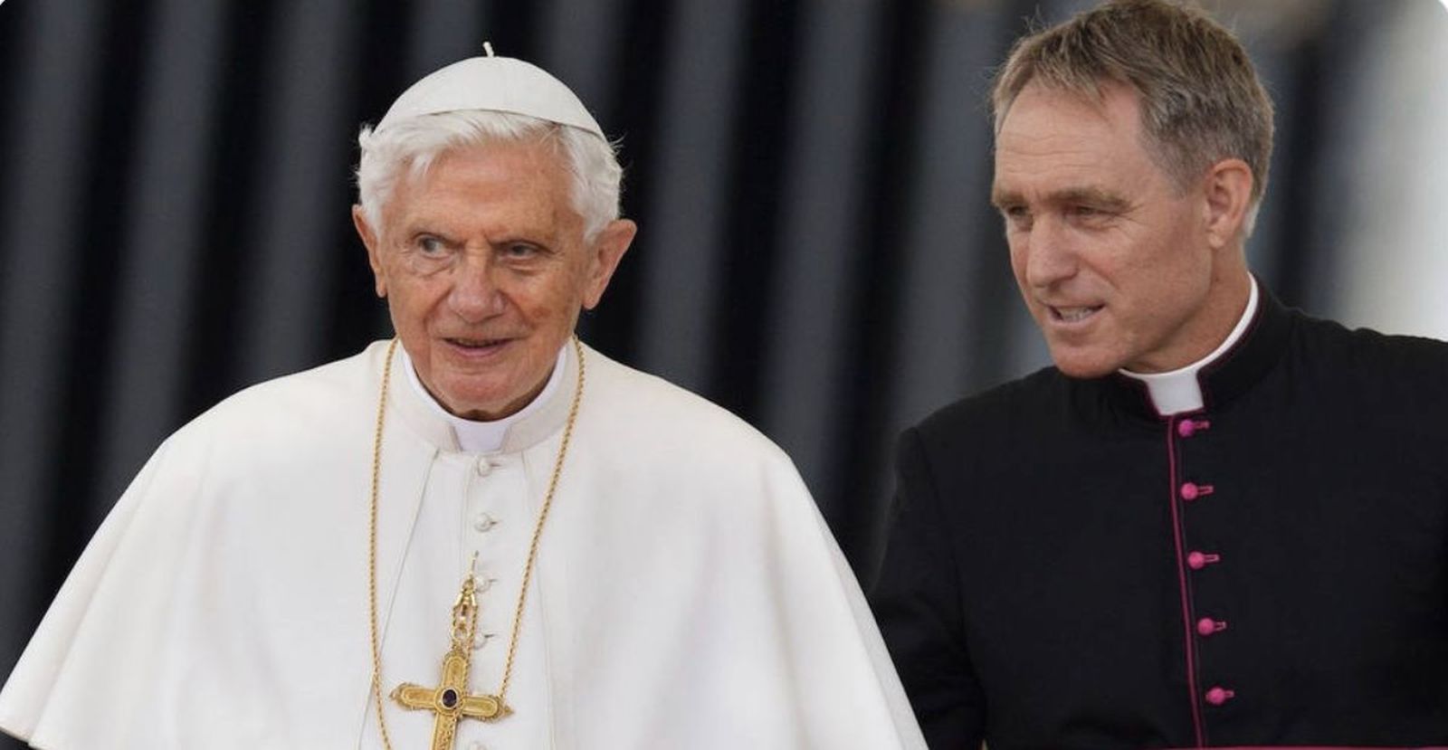 Benedicto y Ganswein