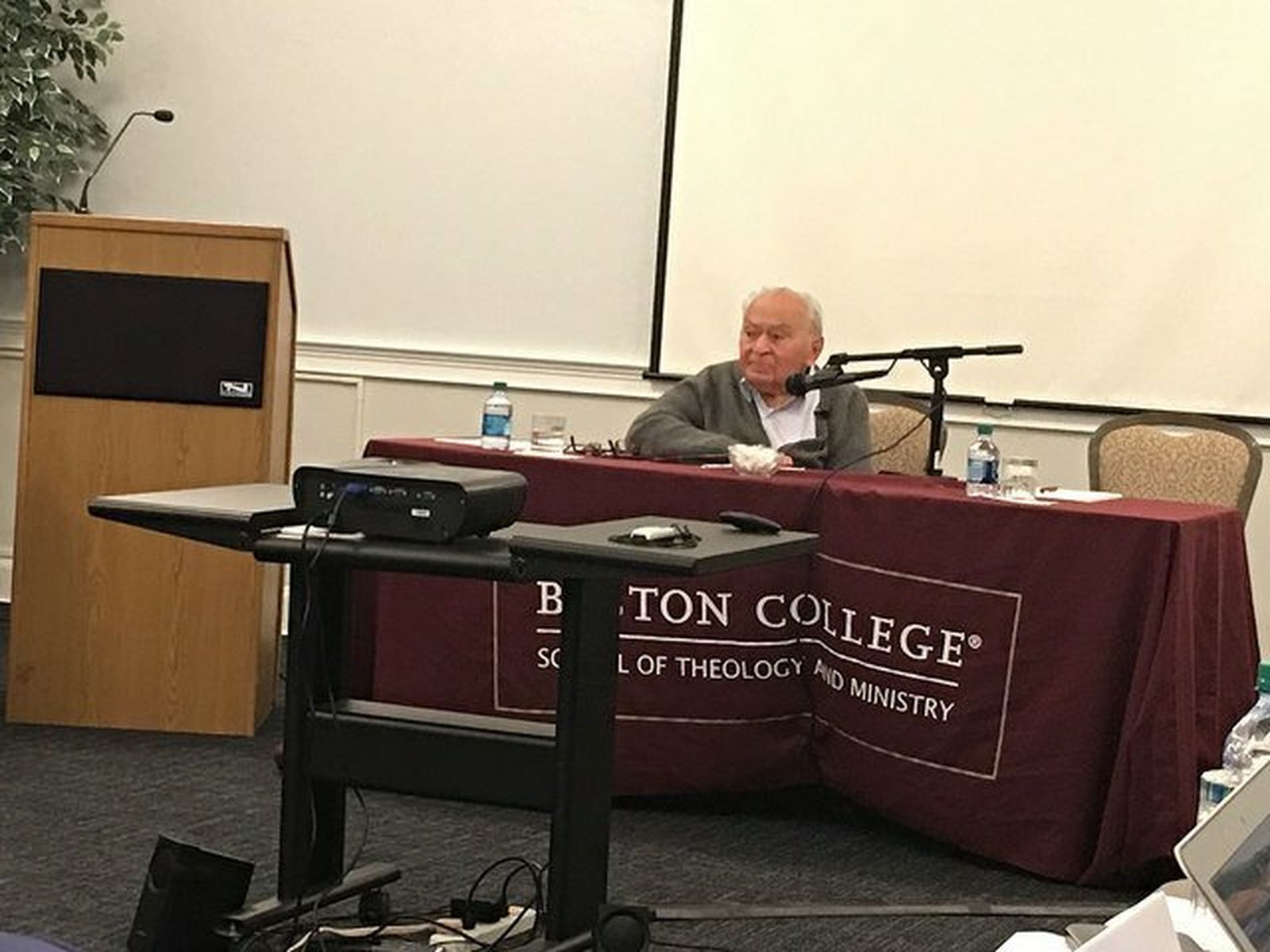 Gutiérrez, en el Boston College