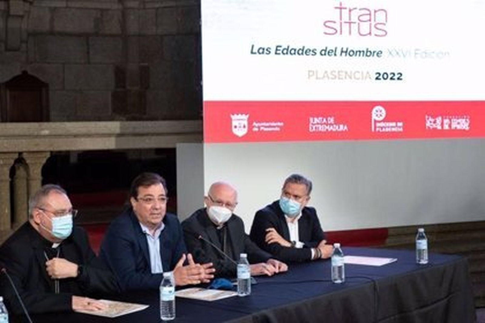 Guillermo Fernández Vara, en la presentación de la exposición 'Las Edades del Hombre'