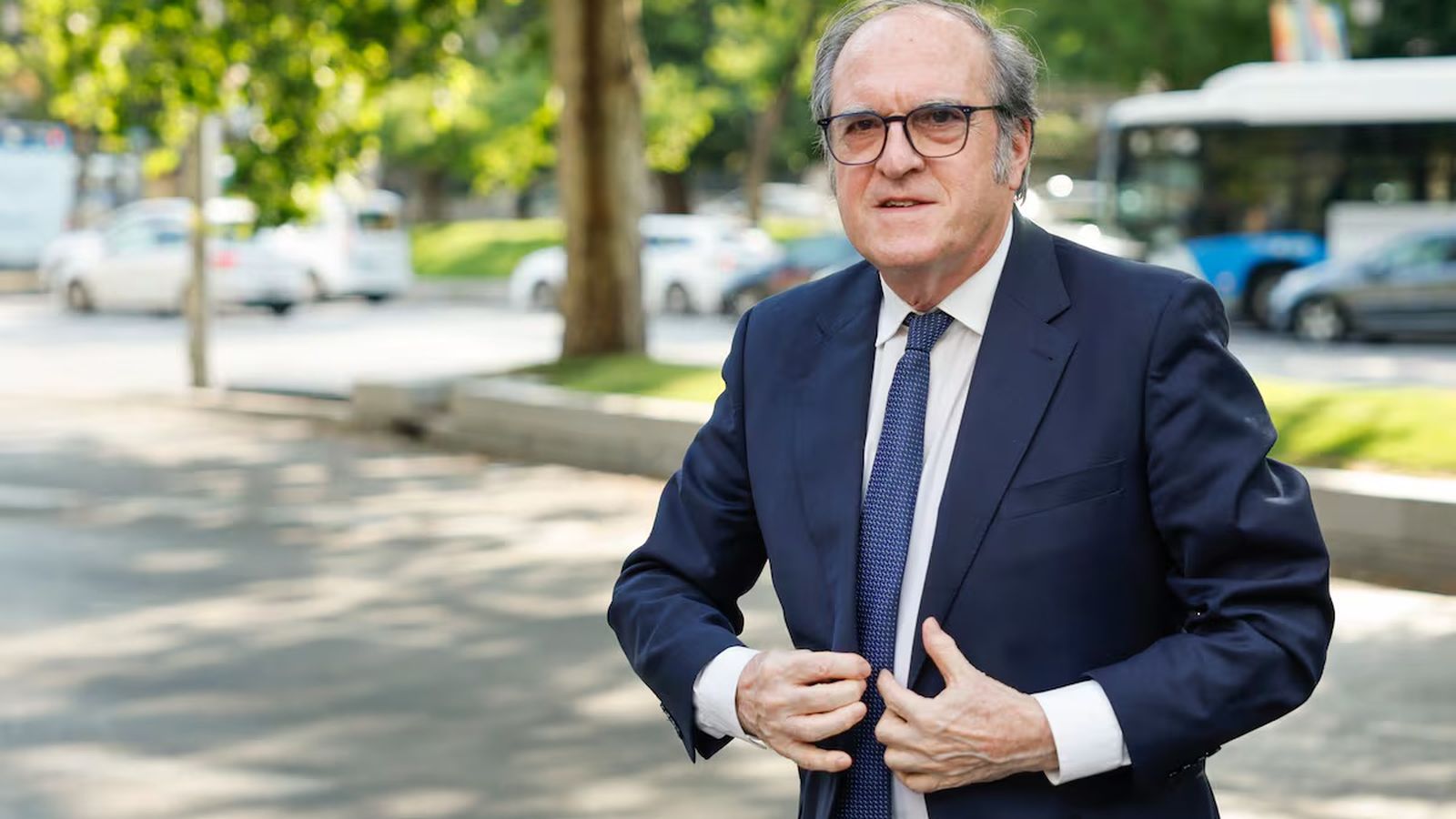 El defensor del Pueblo, Ángel Gabilondo, esta semana en Madrid.