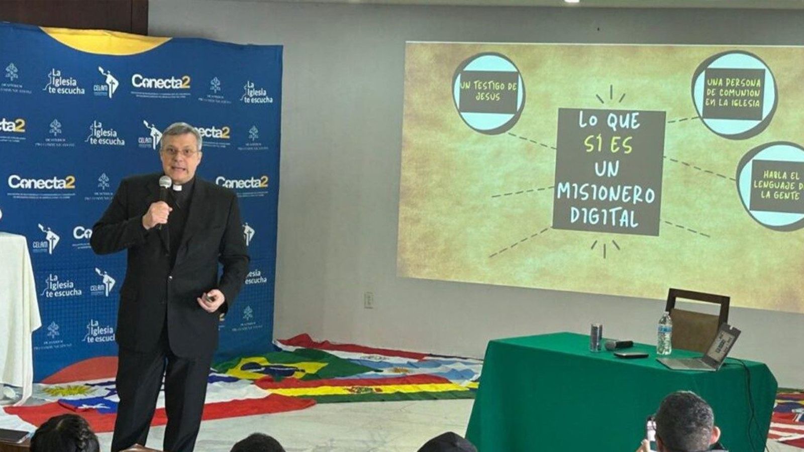 El arzobispo Ruiz en el encuentro de Misioneros Digitales de América Latina y el Caribe