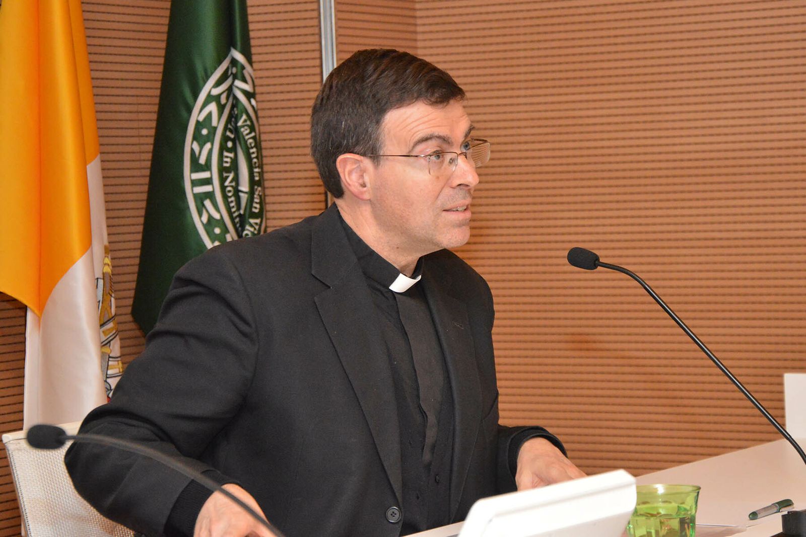 Pablo Blanco Sarto, en la UCV