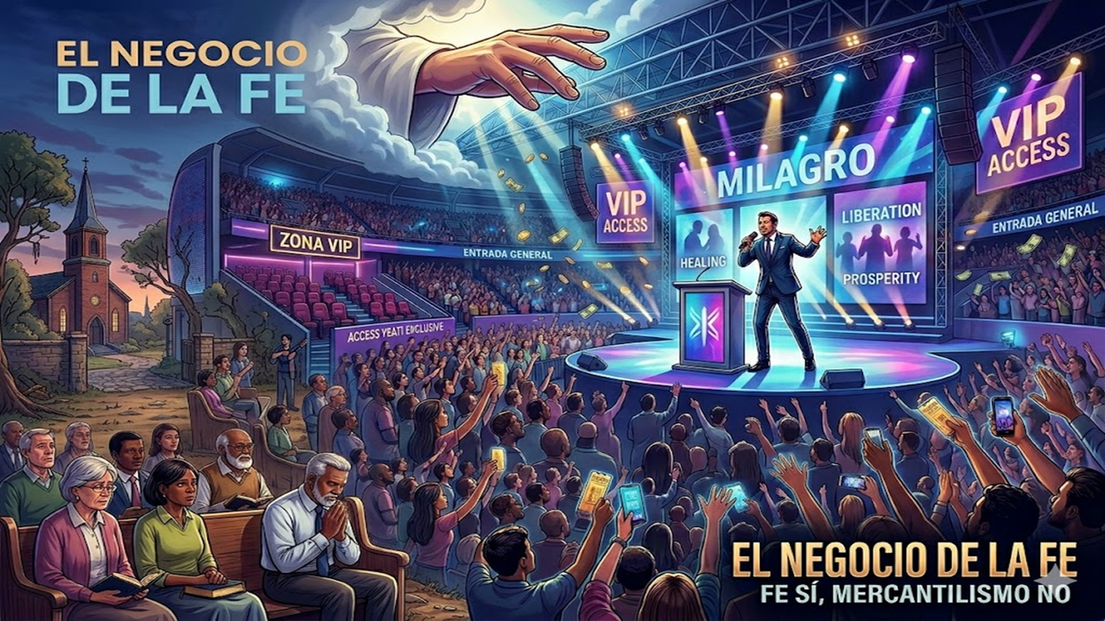 Fe sin mercantilismo ni engaños