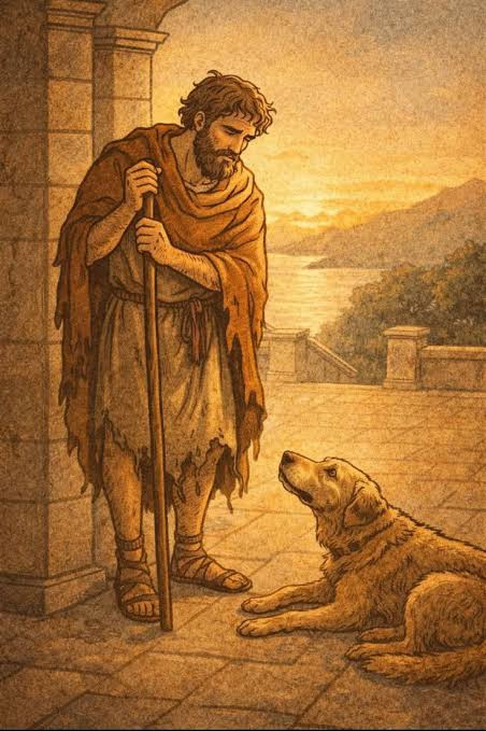 Ulises , Mendigo