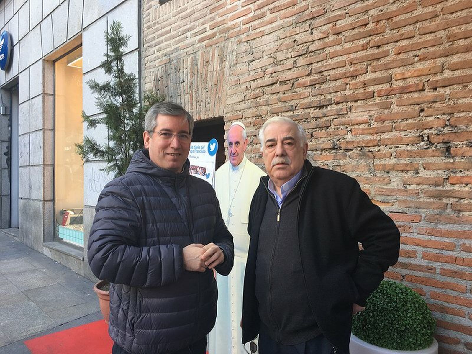 Fernando Prado y Padre Joaquín
