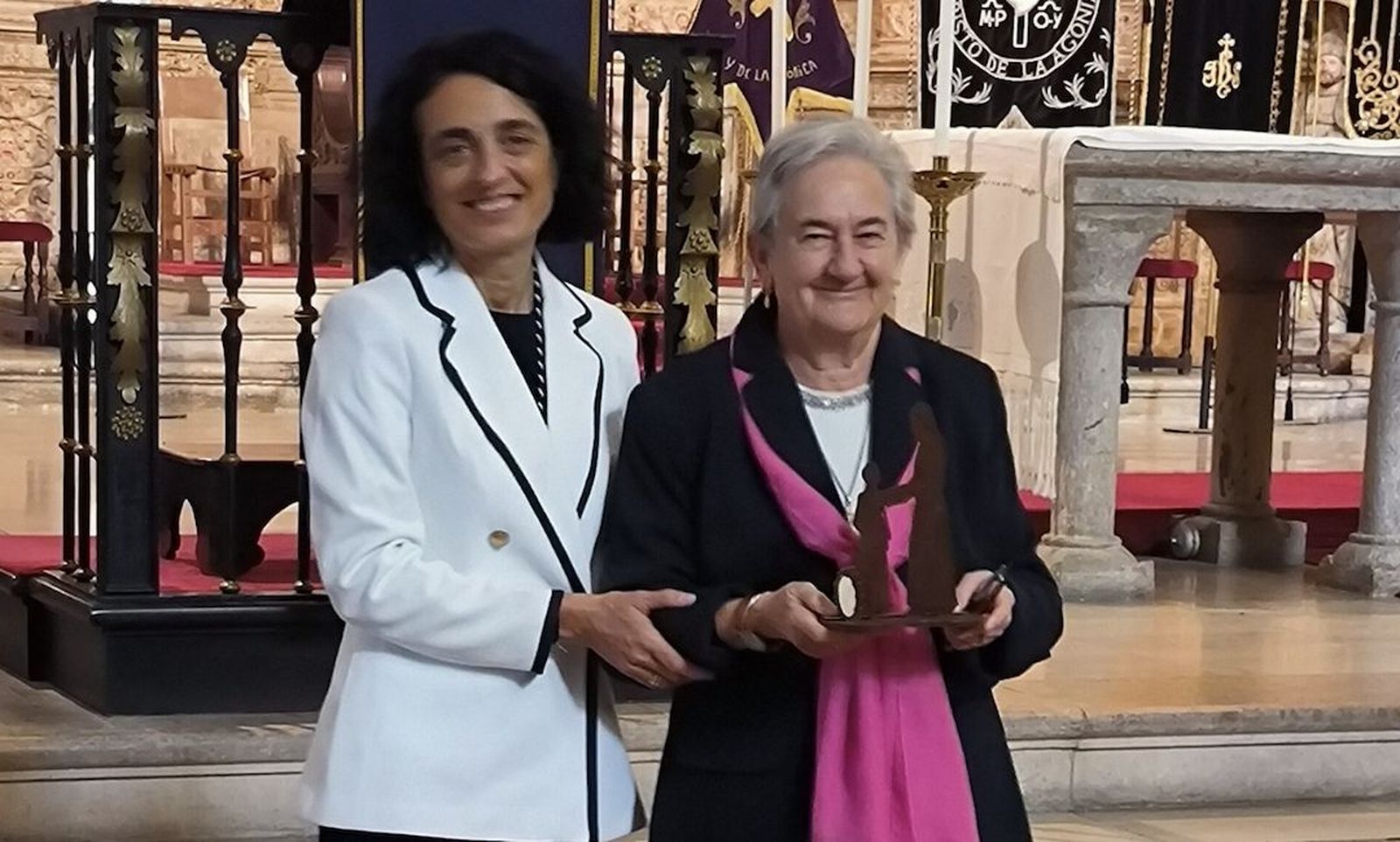 Silvia Peropadre y María Luisa Berzosa