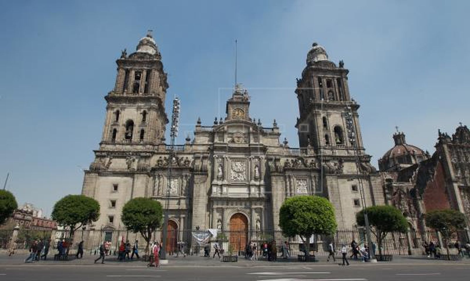 La Catedral Metropolitana en Ciudad de México.