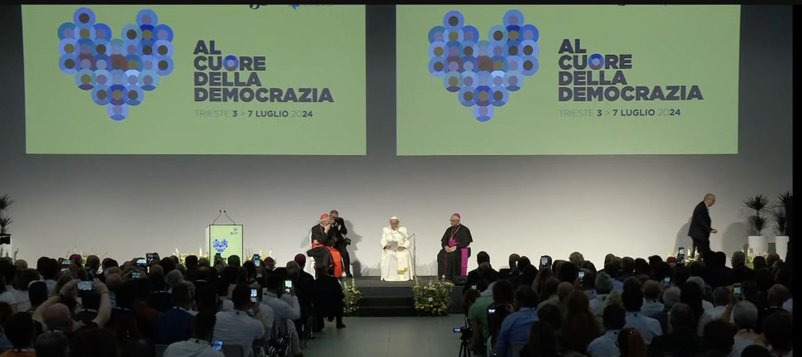 Francisco, en su discurso a la Semana Social de Trieste
