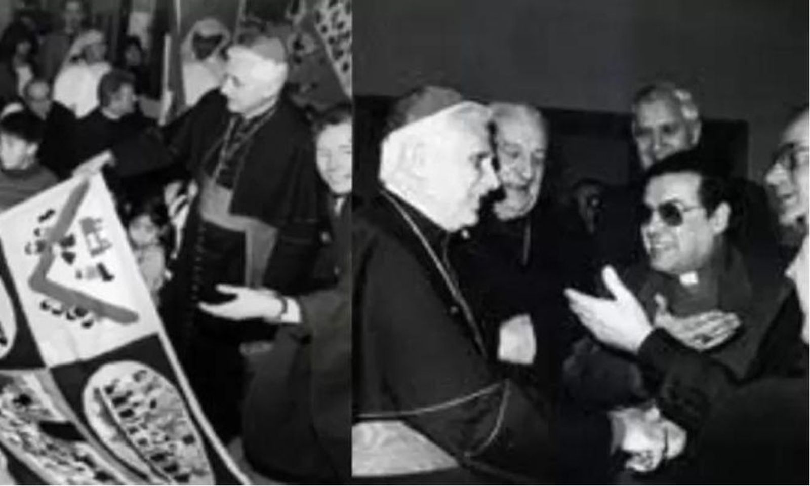 Cardenal Ratzinger en Chile