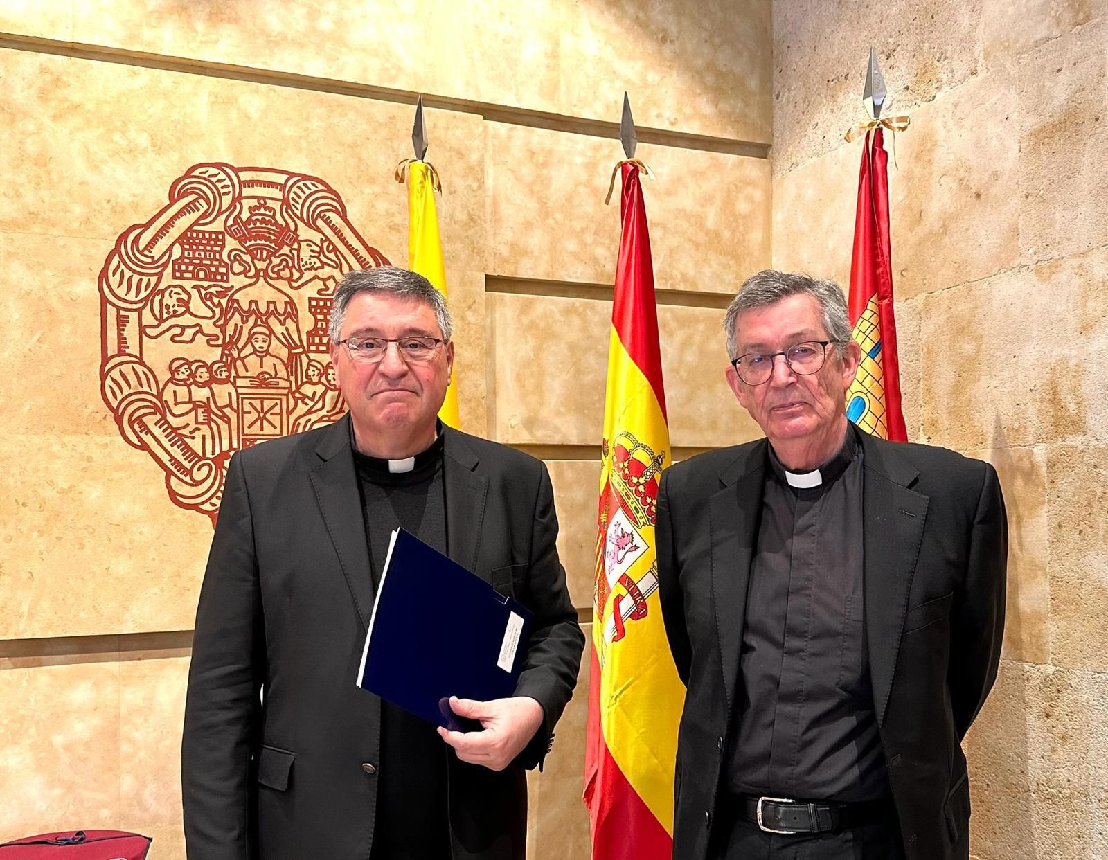 Juan Carlos García Domene (izda) y Santiago García-Jalón