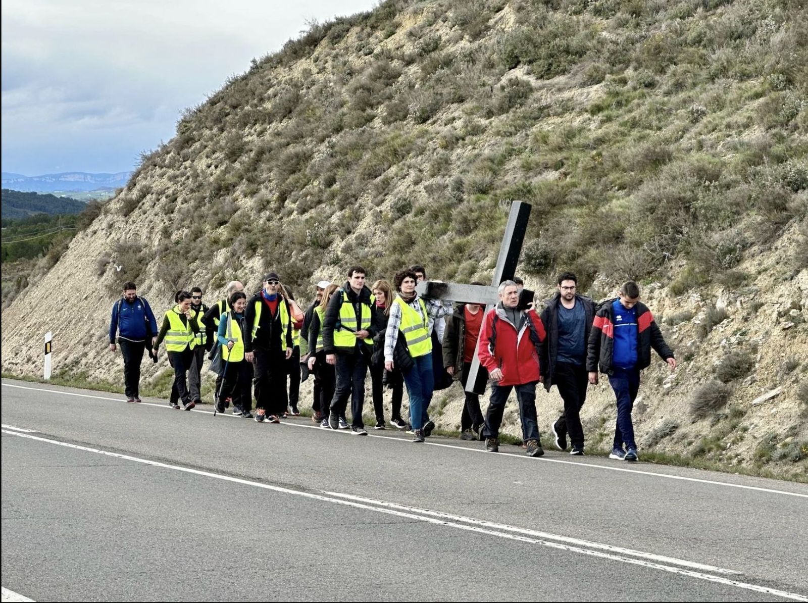 Peregrinos hacia Javier