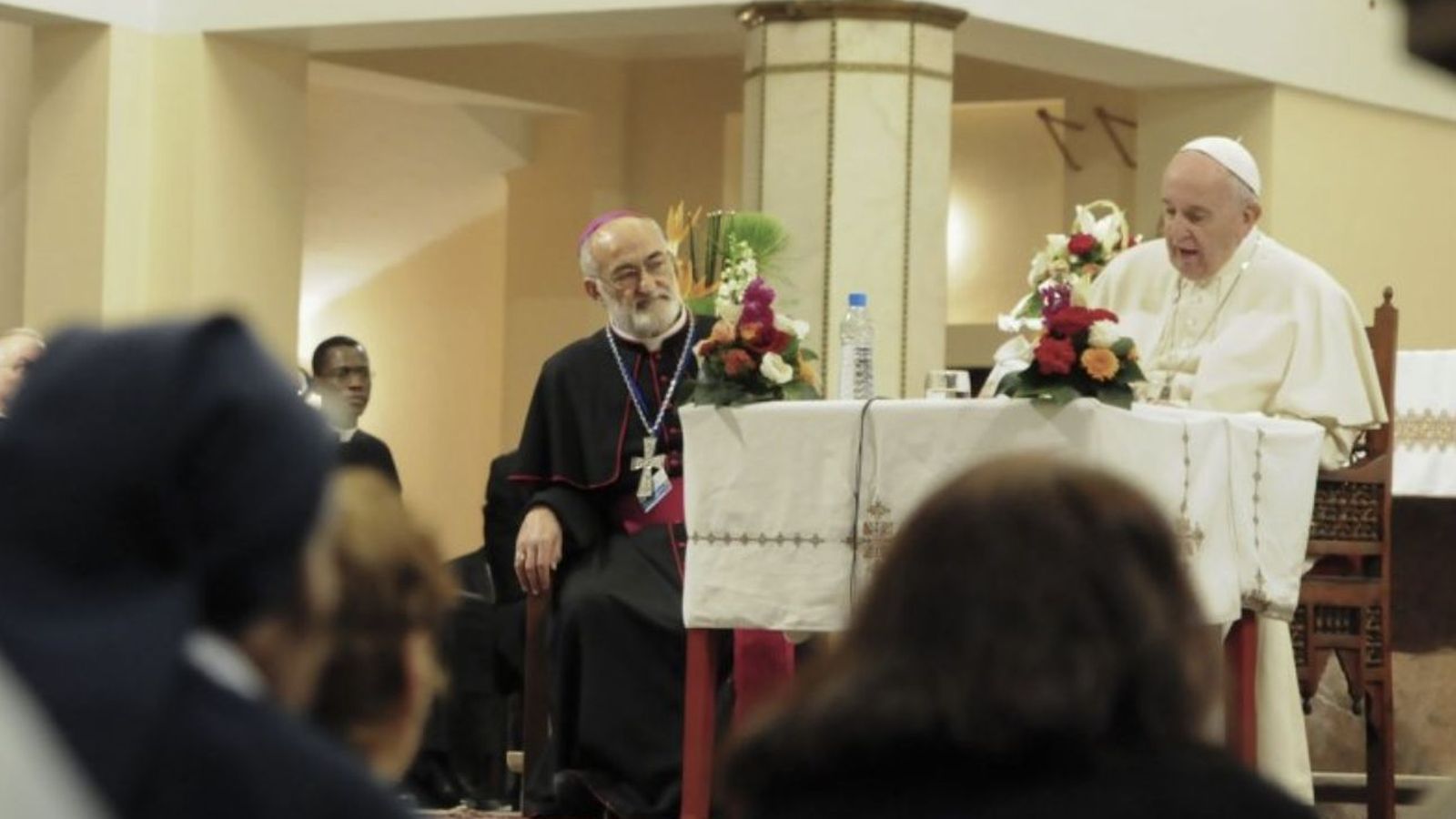 El Papa y Cristóbal López