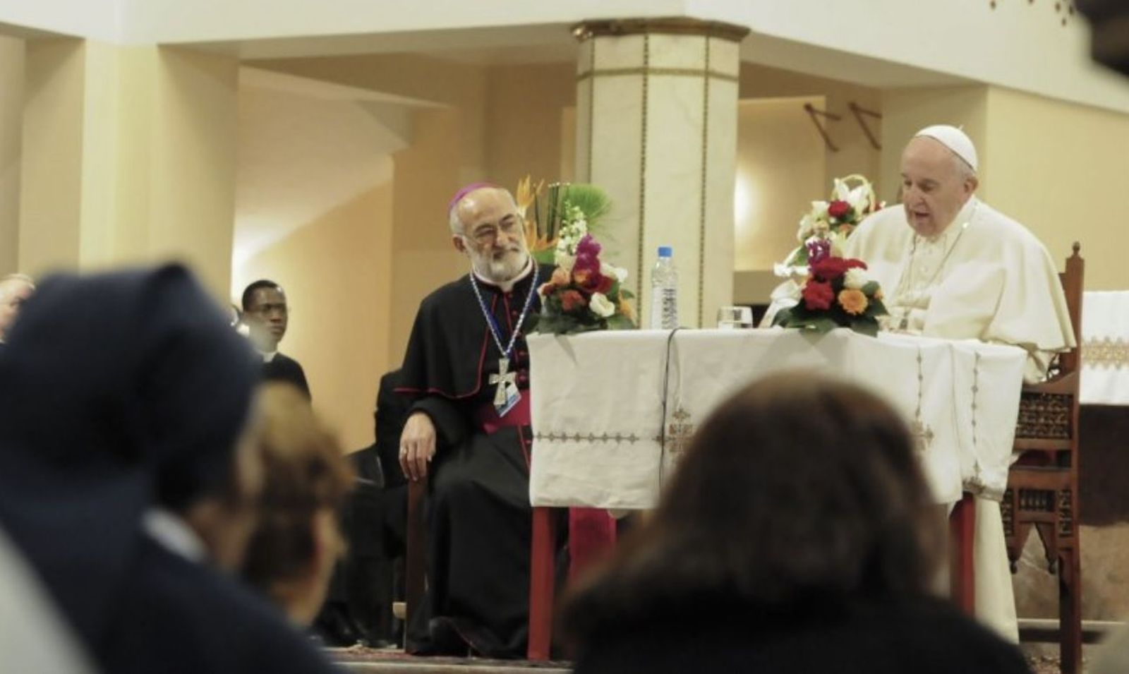 El Papa y Cristóbal López