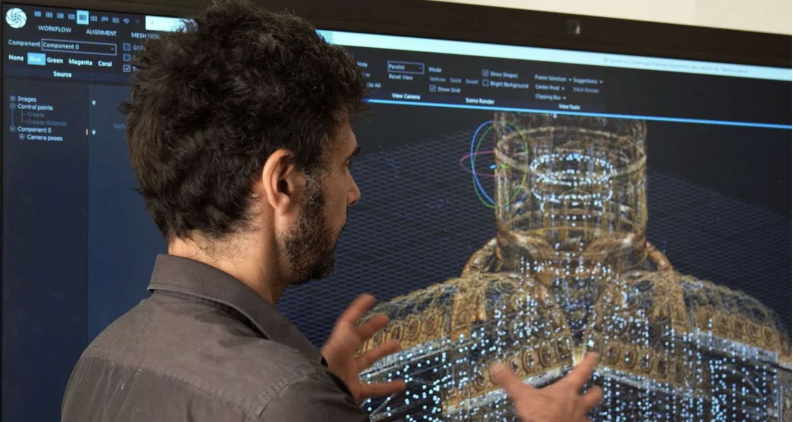 El 'gemelo' de la basílica de San Pedro, creado por IA
