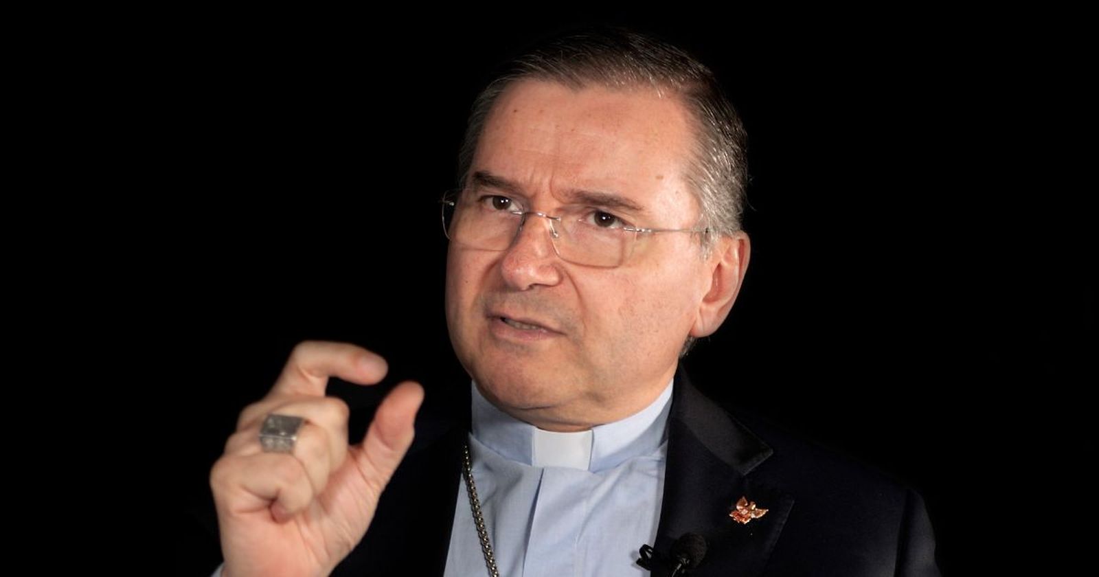 El cardenal Aguiar, obispo de Setúbal