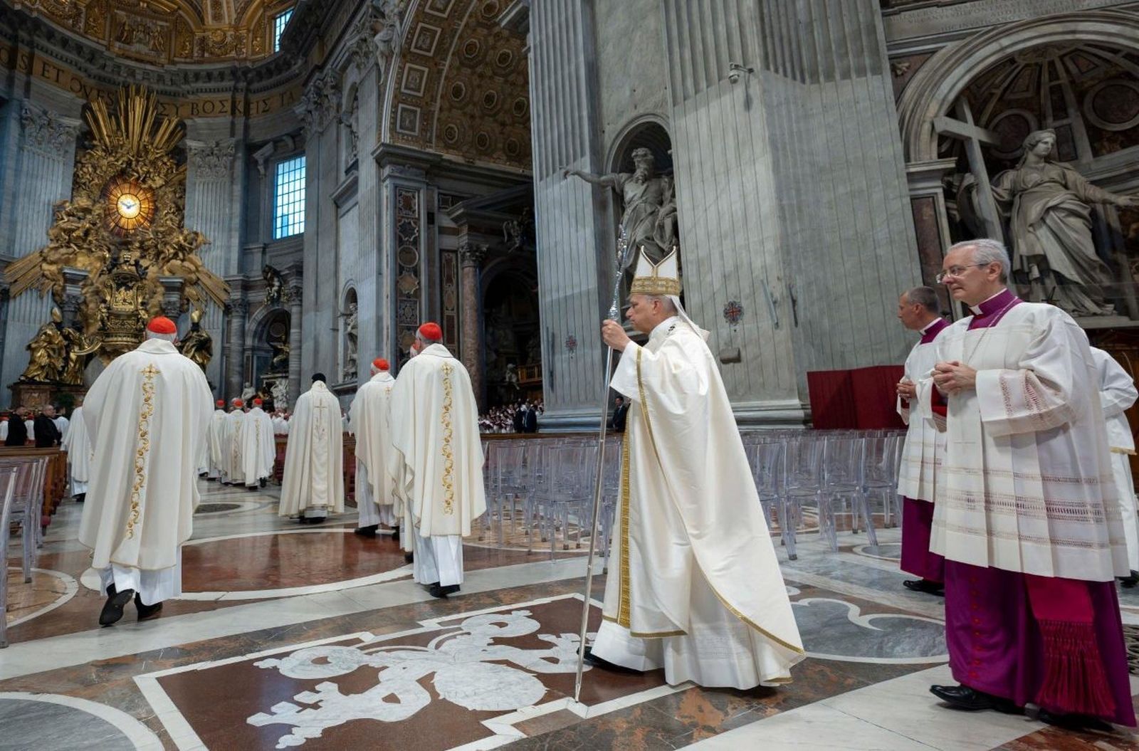 El Papa, en la misa del Consistorio