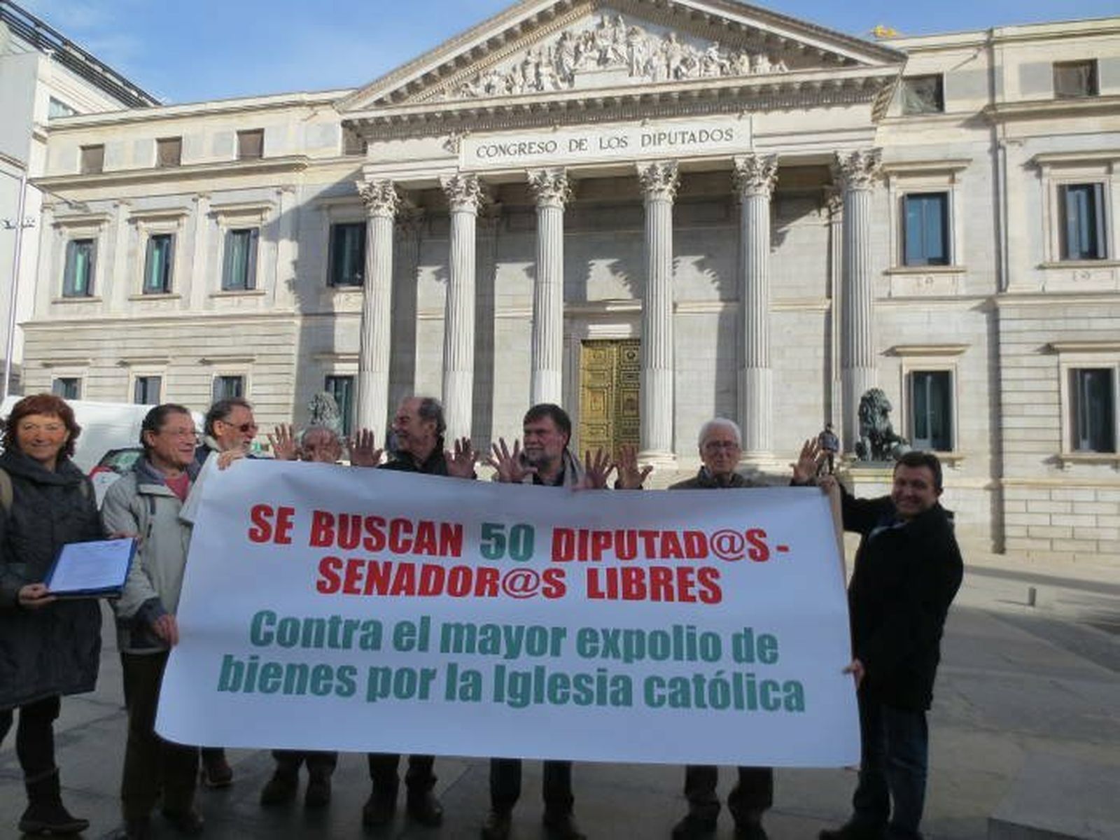 Concentración contra las inmatriculaciones de la Iglesia