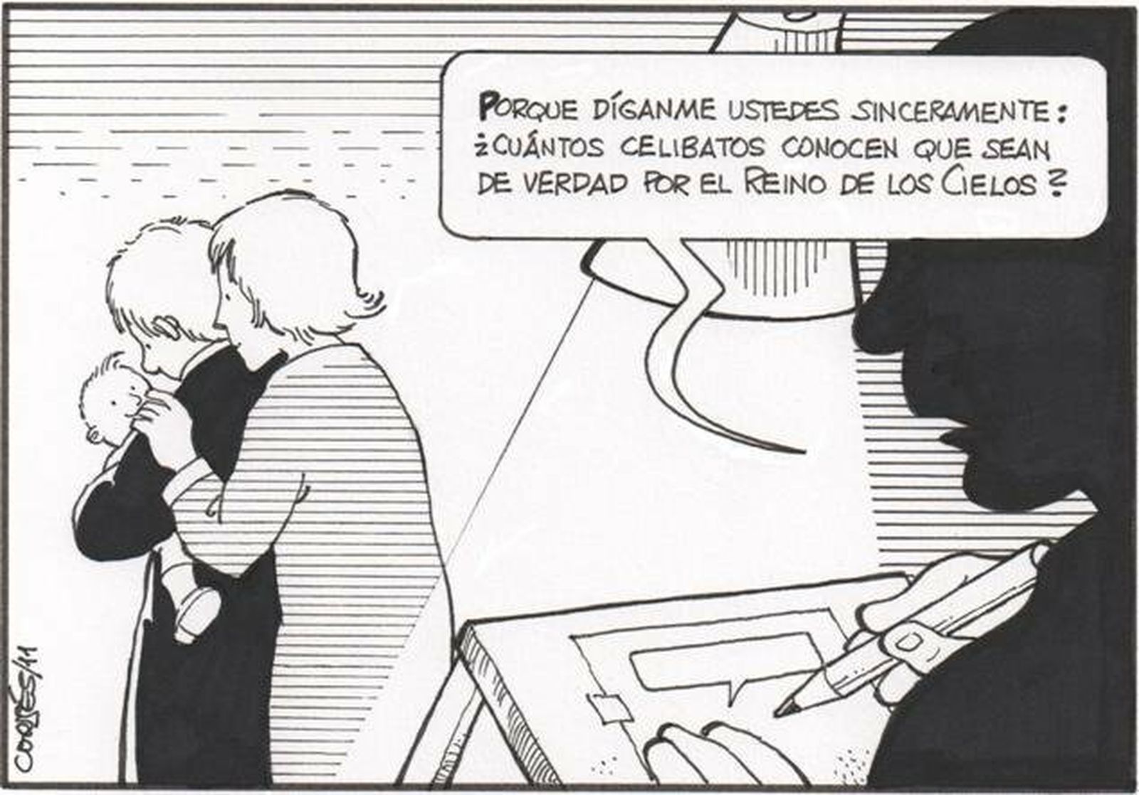 Cortés, y el celibato opcional