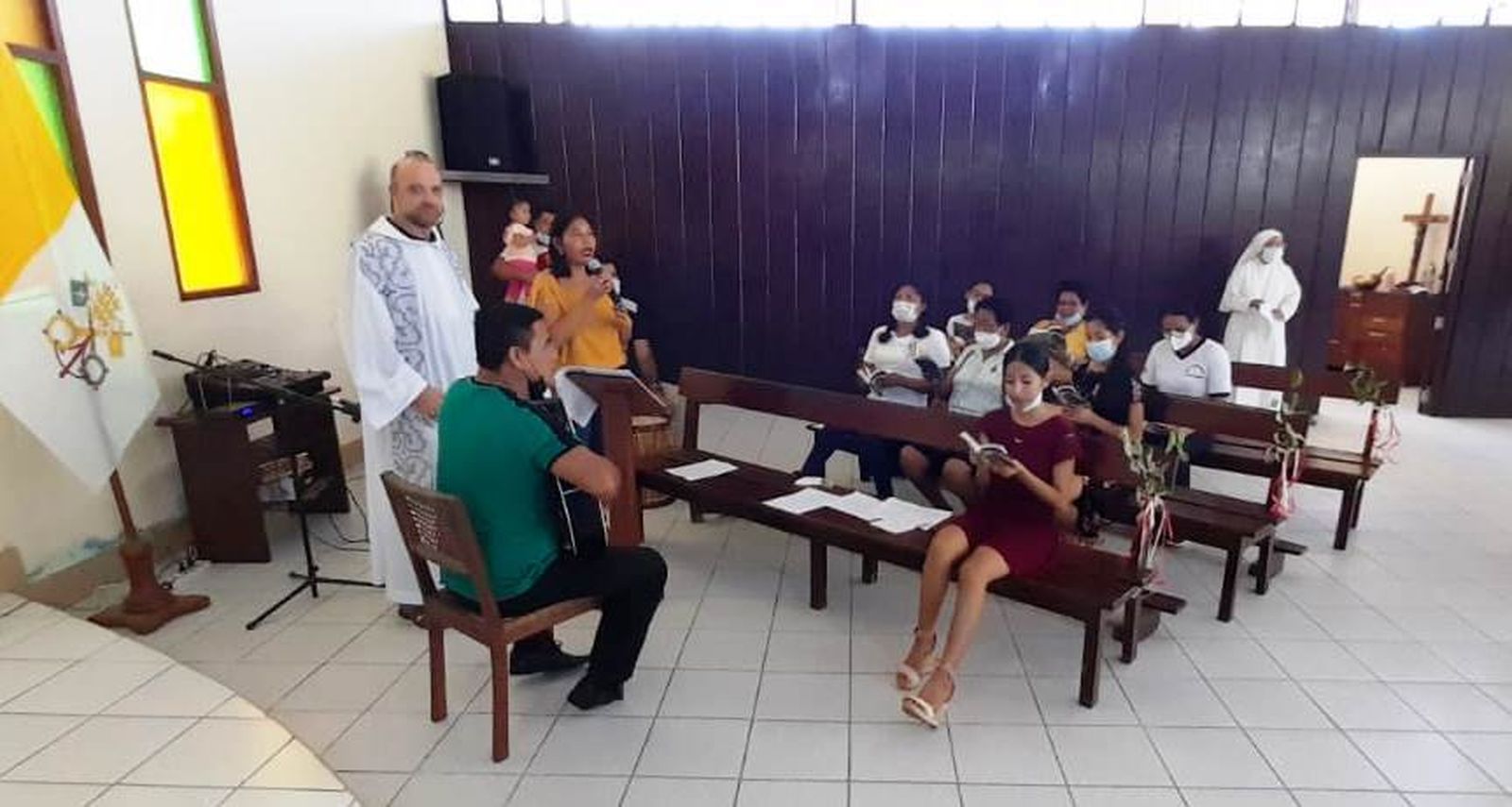 El coro parroquial de Indiana (Perú)